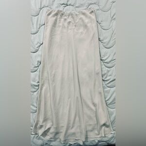 Abercrombie & Fitch Cream Maxi Skirt